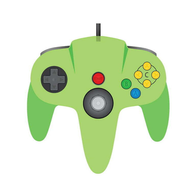 TeknoGame Wired N64 Controller - Clear Green