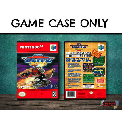 NFL Blitz 2000 | (N64DG-V) Nintendo 64 - Game Case