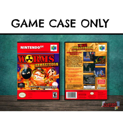 Worms: Armageddon | (N64DG-V) Nintendo 64 - Game Case