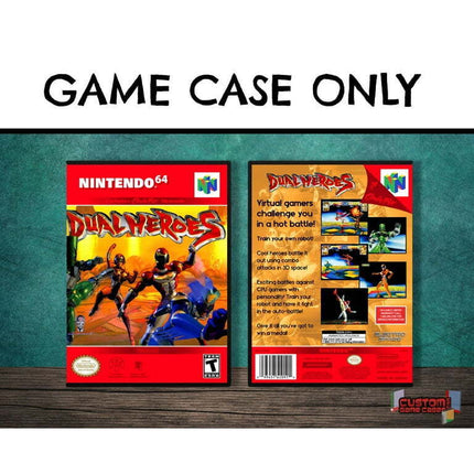 Dual Heroes | (N64DG-V) Nintendo 64 - Game Case