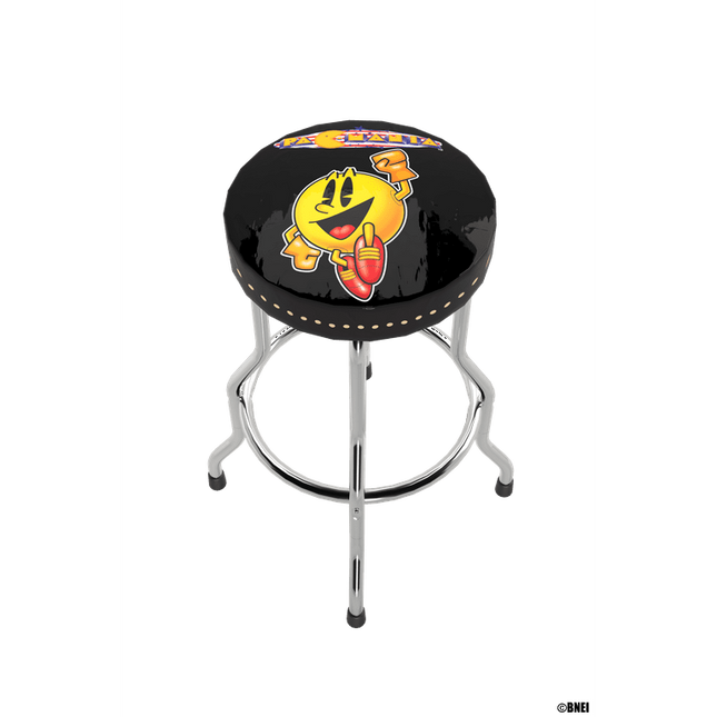 Arcade1Up Bandai Namco Entertainment Pac-Mania Adjustable Stool