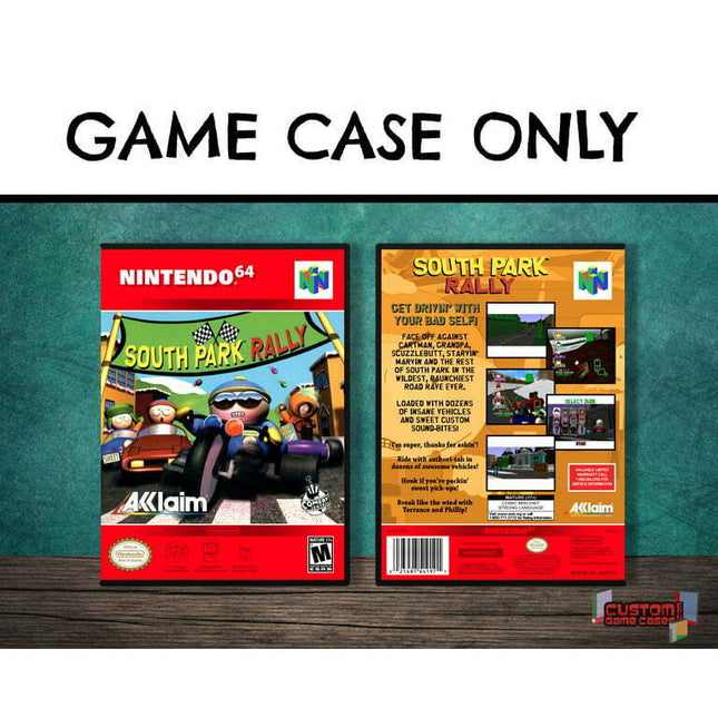South Park Rally | (N64DG-V) Nintendo 64 - Game Case Only - No Game