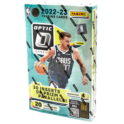 2022-23 Panini Donruss Optic NBA Basketball Trading Cards Retail Box - 20 Packs!