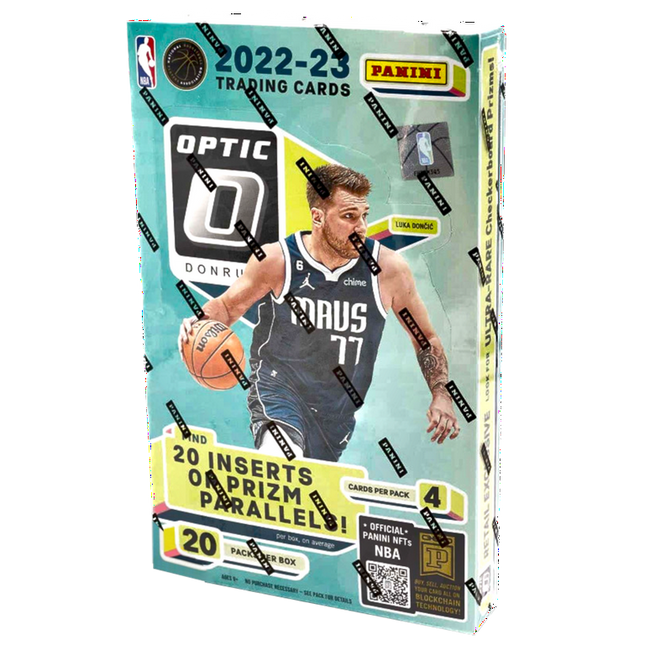 2022-23 Panini Donruss Optic NBA Basketball Trading Cards Retail Box - 20 Packs!