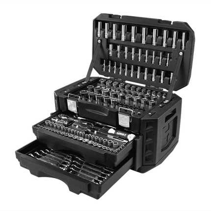 HART Multiple Drive 270-Piece Mechanics Tool Set, Chrome Finish