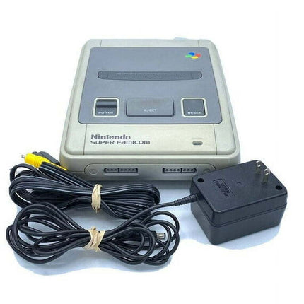 Super Famicom Console with Power/AV Cables Used