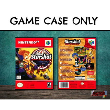 Starshot Space Circus Fever | (N64DG-V) Nintendo 64 - Game Case Only - No Game
