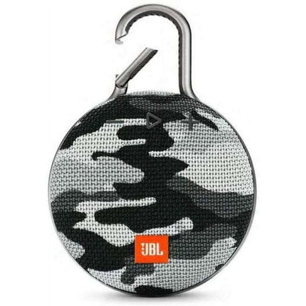 JBL Portable Bluetooth Speaker with Waterproof, Black Camo, JBLCLIP3BCAMO