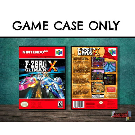 F-Zero X Climax | (N64DG-V) Nintendo 64 - Game Case Only - No Game