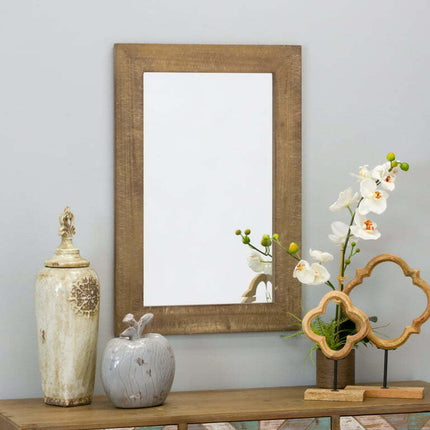 Morris Wall Mirror - Nutmeg 30" x 20" by Aspire