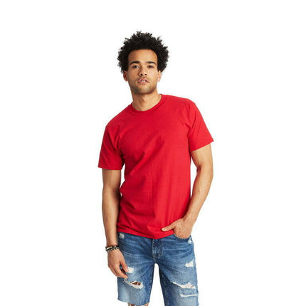 Hanes Men's and Big Men's Beefy Tee with Short Sleeves, Sizes S-6XL