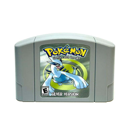 Pokemon Silver N64 Game Cartridge (Special Edition)