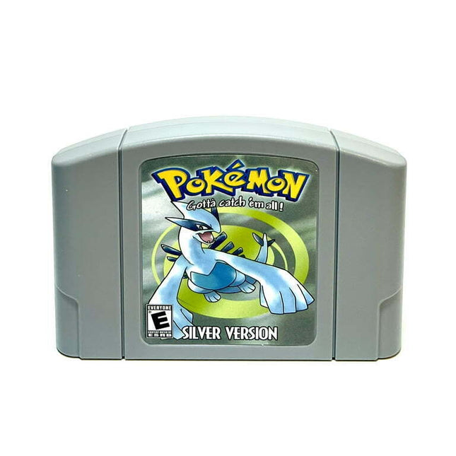 Pokemon Silver N64 Game Cartridge (Special Edition)
