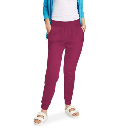 Hanes Women's EcoSmart Cotton-Blend Fleece Jogger Sweatpants
