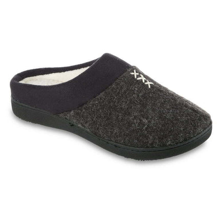Isotoner Women's Memory Foam Heather Knit Marisol Hoodback ECO Comfort Slippers