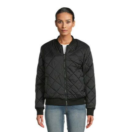 Alyned Together Women's Quilted Reversible Bomber Jacket, Sizes S-3X