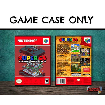 Super 64 | (N64DG-V) Nintendo 64 - Game Case Only - No Game
