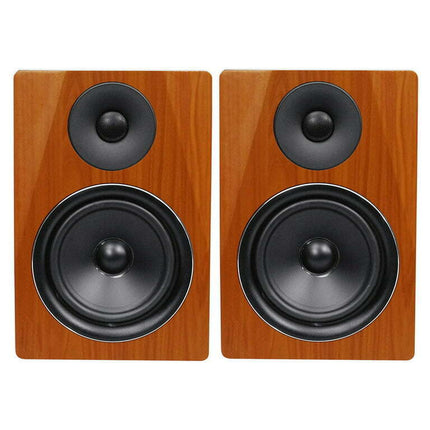 (2) Rockville DPM6C Dual Powered 6.5" 420 Watt Active Studio Monitor Speakers