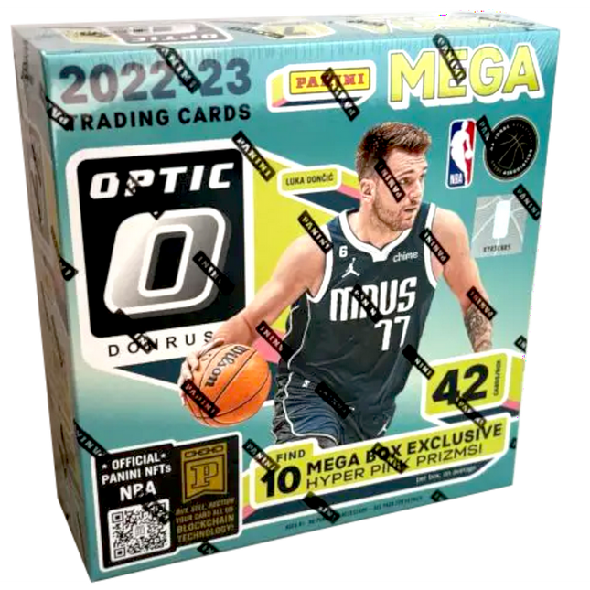 2022-23 Panini Donruss Optic NBA Basketball Trading Cards Mega Box