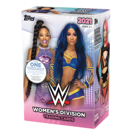 2021 Topps WWE Wrestling Women's Division Trading Cards Blaster Box
