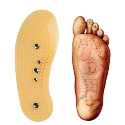 Acupressure Insoles w/ Magnets For Stress Price Guarantee Quick to Ship