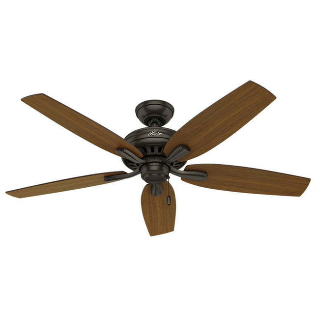 Hunter 52" Newsome Premier Bronze Ceiling Fan with Pull Chain