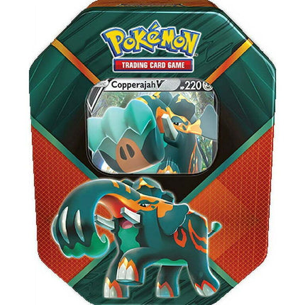 Pokemon Trading Cards Galar Challengers V Tin- Copperajah