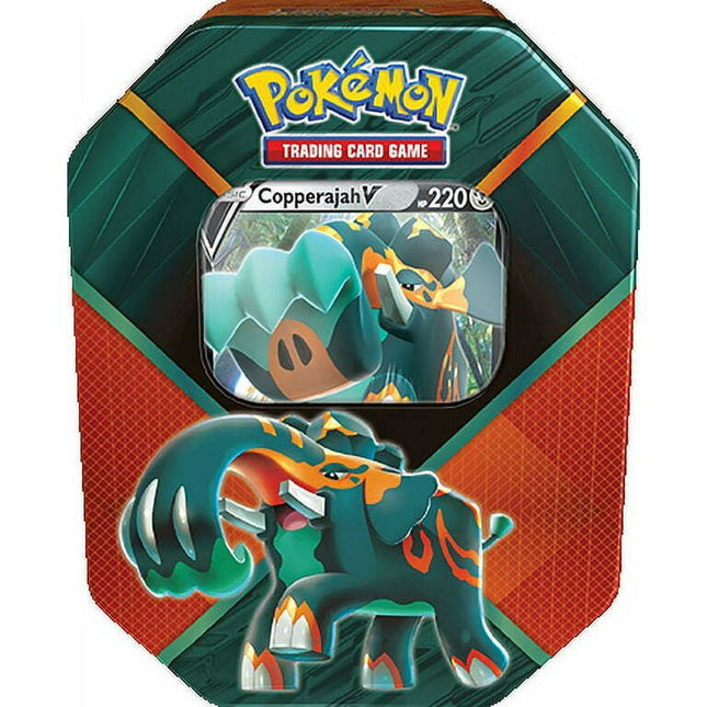Pokemon Trading Cards Galar Challengers V Tin- Copperajah