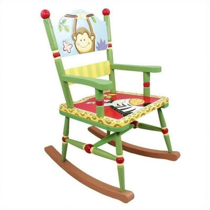 Fantasy Fields Kids Sunny Safari Rocking Chair