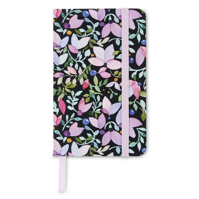 Pen+Gear Small Hardcover Journal, Floral, 160 Pages, 3.63" x 5.63"