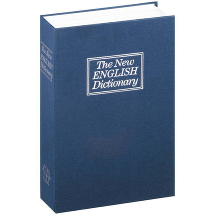 Stalwart Lock Box Diversion Book Safe with Key Lock, W200017