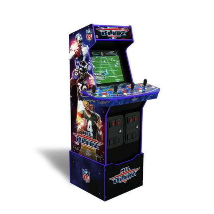 Arcade1Up - NFL BLITZ With Riser and Lit Marquee, Arcade Game Machine