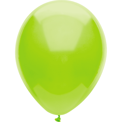 Way To Celebrate 12" All Occasion Lime Green Balloons, 15 Count
