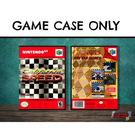 California Speed | (N64DG-V) Nintendo 64 - Game Case Only - No Game