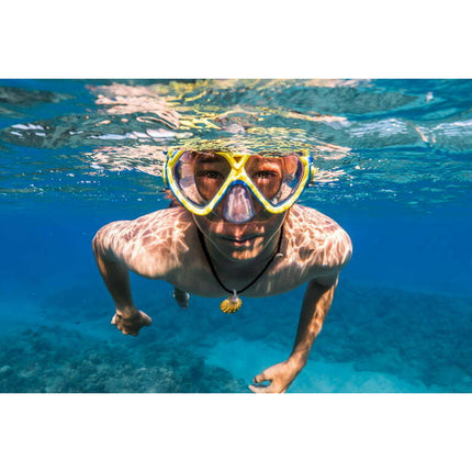 Body Glove Junior Cove Swimming Diving, Snorkel Mask for Youth (Blue)