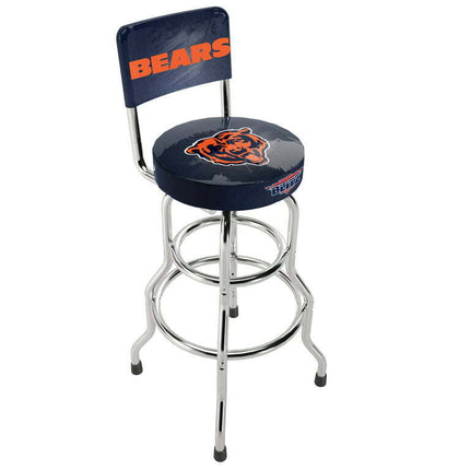 Chicago Bears NFL Blitz High Back Adjustable Swivel Stool, Arcade1Up