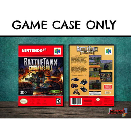 Battletanx 2: Global Assault | (N64DG-V) Nintendo 64 - Game Case Only - No Game