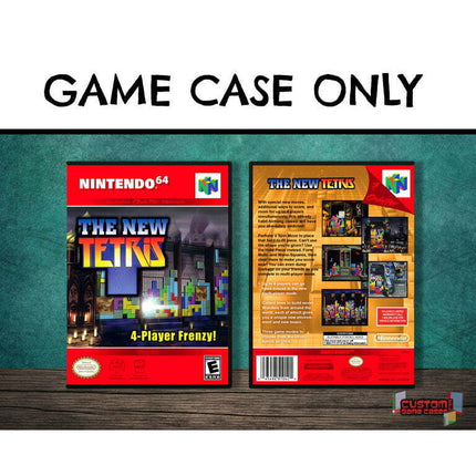 New Tetris, The | (N64DG-V) Nintendo 64 - Game Case