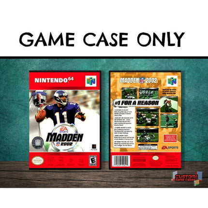 Madden 2002 | (N64DG-V) Nintendo 64 - Game Case Only
