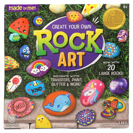Made by Me Create Your Own Rock Art, Boys and Girls, Child, Ages 6+