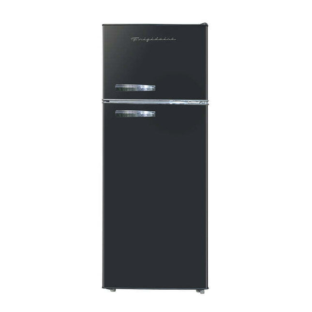 Frigidaire 7.5 Cu. Ft. Top Freezer Refrigerator in Black - RETRO, EFR753