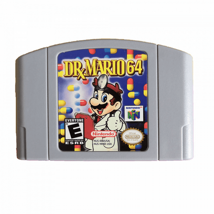 DR Mario 64 Games Cartridge Card for 64 N64 Console US Version