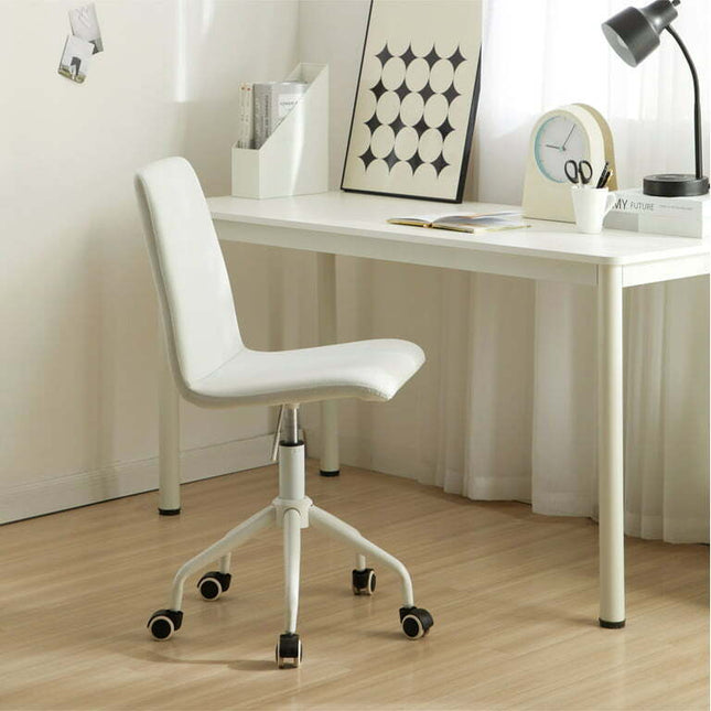 Urban Shop Rolling Linen Swivel Office Chair, Multiple Colors