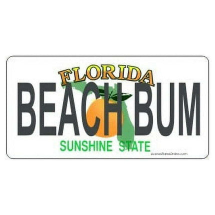 Design It Yourself Custom Florida Plate. Free Personalization on Plate