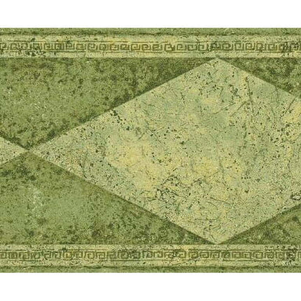 879183 Green Diamond Design Wallpaper Border 87b62210