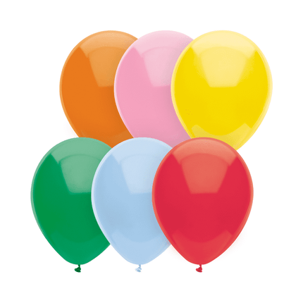 Way to Celebrate All Occasion Latex Balloons 12" Assorted Color, 72 Count Bag
