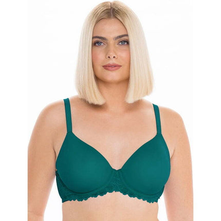 No Boundaries Junior's Flex Wire T-Shirt Bra with Stretch Cup, Sizes 32B to 40DD