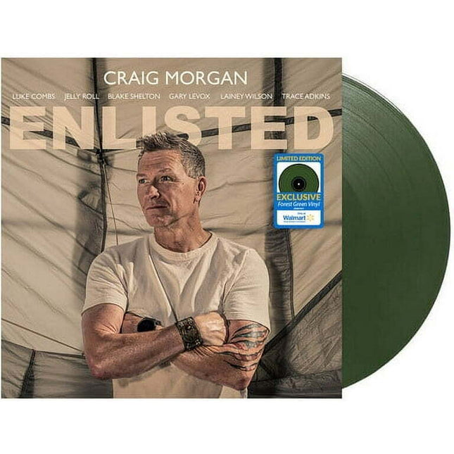 Craig Morgan - Enlisted (Walmart Exclusive Forest Green Vinyl) - Country LP