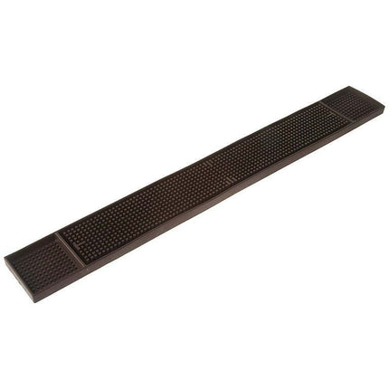 Winco BM-327B Bar Mat, 27 by 3.25-Inch, Brown