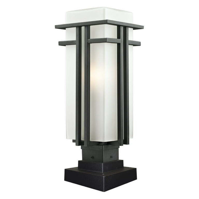 Pier Mount Light in Black